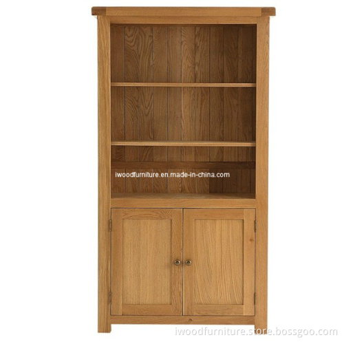 The Oakham Large Oak Bookcase